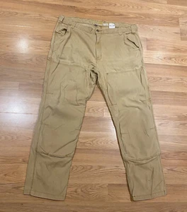 Carhartt Relaxed Fit Men's 42x34 Double Knee Brown Carpenter Pants 102802-918 - Picture 1 of 15