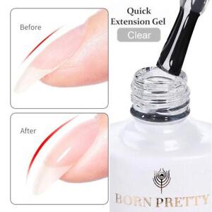 Born Pretty Milky Pink Quick Extension Gel Nail Polish Rubber Base Gel Camouflag