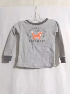 24 month Carter boy wilderness scout long sleeve gray shirt - Picture 1 of 4