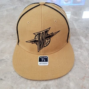 Vintage Golden State Warriors eng anliegende Mütze Kappe 7 1/4 Retro Reebok - Bild 1 von 13
