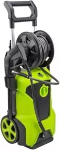 Voodoo Ride 1800W Pressure Cleaner: 26ft Steel-Braided Hose with 4 Spray Tips - Picture 1 of 7