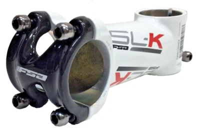 FSA SL-K Alloy Road-MTB Stem 31.8mm Clamp +/- 6° 1-1/8" Steer 100mm White 138g - Image 1 of 4