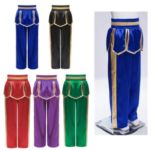 Boys Pants Kickboxing Trousers Fighting Sweatpants Boxing Dancewear Boxer Gym - Picture 1 of 44