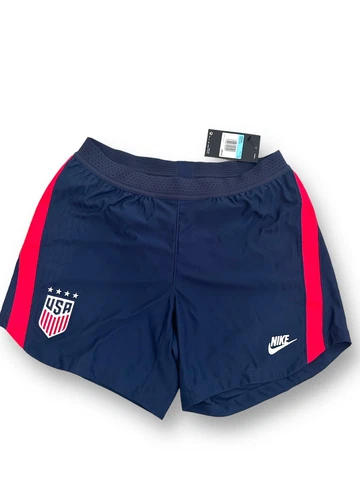 NWT$90 Nike Team USA Women's Soccer Shorts Navy CD8940 475 Inseam 5.5'' M Cover