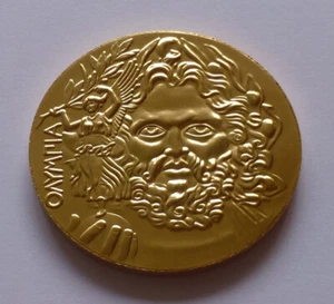 1896 Summer Olympics decoration medal, Games of the I Olympiad - Athens 1896 - Picture 1 of 3