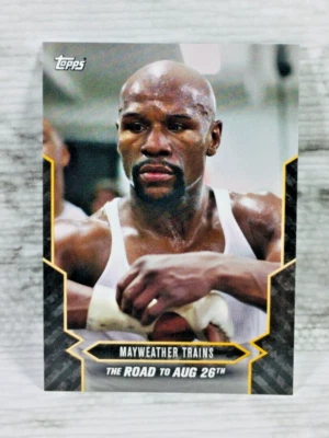 2017 TOPPS ON DEMAND #14 MAYWEATHER vs McGREGOR (MAYWEATHER TRAINS) BOXING UFC! - Image 1 of 2