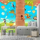 Nest Tree Brown Owl 3d Full Wall Mural Photo Wallpaper Printing Home Kids Decor