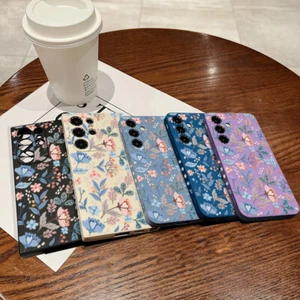Floral Case For Samsung Galaxy S24 S23 S21 S22 Ultra S20 FE Plus A51 A53 A13 5G - Picture 1 of 14
