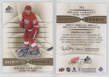 2013-14 SP Game Used Edition Authentic Rookies Gold Brian Lashoff Rookie Auto RC