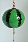 Japanese Handmade Glass Wind Bell Edo Furin : design Watermelon