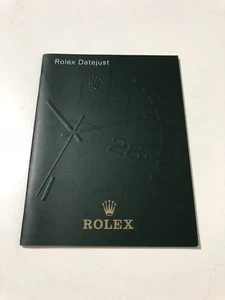 Rolex Datejust Booklet Original 2002 - Picture 1 of 5