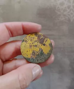 Vintage Lillie's Saloon token coin token Hangtown California All Night $3 Check - Picture 1 of 4