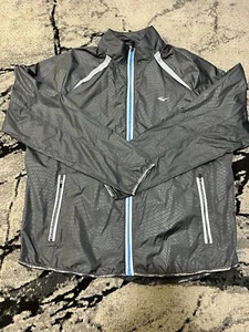 Chaqueta cortavientos Everlast para mujer talla XL gris bolsillo ligera forrada con cremallera - Imagen 1 de 3