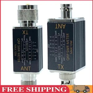 1- 30mhz 10W 6 LED SWR Meter LED Indicator SWR Meter No Batteries Required - Afbeelding 1 van 13