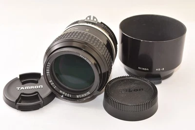 Nikon Ai NIKKOR 105mm F2 5 Lens Manual Focus From Japan Vintage Portrait - Image 1 of 4