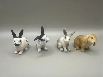 Schleich Rabbit 🐇 Bundle 4| Farm Life | Pets Toy Animal Figures - Image 1 of 4