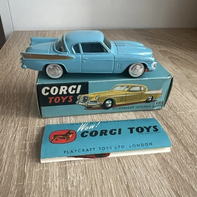 Corgi 211 Studebaker Golden Hawk, VNM in Original Box - Image 1 of 4