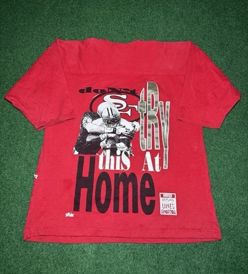 Camiseta holgada vintage años 90 San Francisco 49ers majestuosa retro hip hop gráfica XL Foto 1 de 4