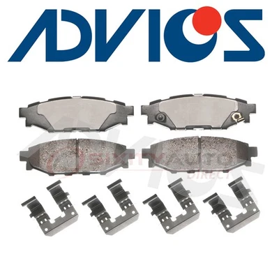 ADVICS Rear Disc Brake Pad Set for 2013-2015 Subaru XV Crosstrek  - Braking fs Foto 1 de 4