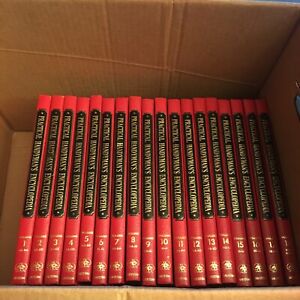 Vtg The Practical Handyman's Encyclopedia Hardcover Set 1965 Volumes 1-18