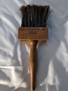 RARE antique john pritzlaff hardware wire brush no. 1661 - Picture 1 of 13