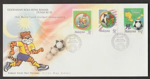 (MF211)MALAYSIA 1997 9TH WORLD YOUTH FOOTBALL CHAMPIONSHIP FDC - Picture 1 of 1