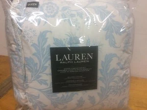 BRAND NEW RALPH LAUREN EATON FLORAL QUEEN 4 PC COMFORTER SET - Picture 1 of 5