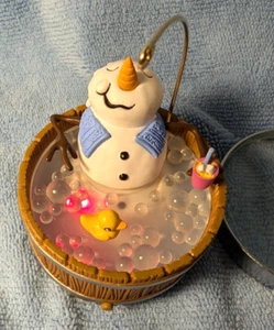 Hallmark Keepsake Ornament Hot Hot Hot Snowman Magic Light & Sounds 2011 NIB - Bild 1 von 8
