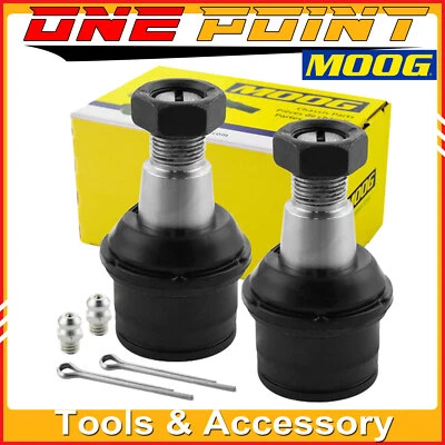 Junta esférica superior dianteira 2X MOOG para Ford F-150 F-250 Super Duty F-350 1980-2005 - Imagem 1 de 4
