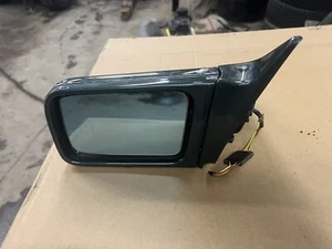 1990-1996 MERCEDES SL500 SL320 LH DRIVERS SIDE GREEN POWER SIDE VIEW MIRROR 91  - Picture 1 of 4