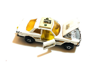 1974 Diecast Mercedes 350 SLC Matchbox Speed Kings diecast white police 1.43