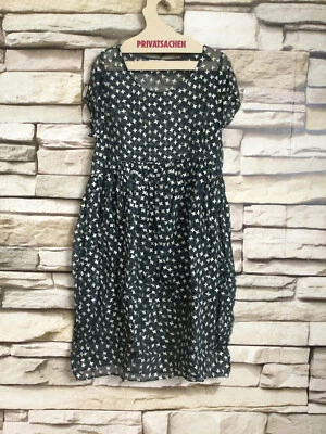 cocon.commerz PRIVATSACHEN ASTLUFT Kleid aus SILKCROSS in dunkelgrün Größe 1 - Bild 1 von 4