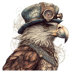 Autoaufkleber Sticker Adler Aufkleber 9X9 cm - Picture 1 of 10