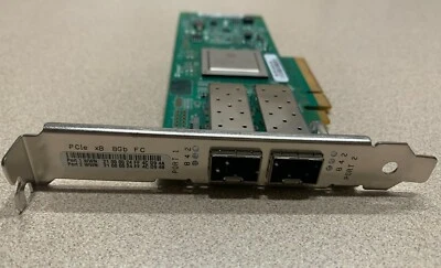 QLOGIC Port PCIe x8 Full Height 8Gb FC Adapter QLE2562 Rev G - Image 1 of 3