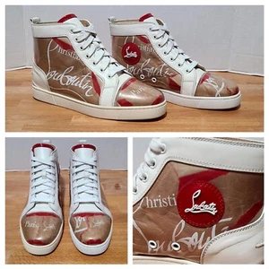 Sneakers alte Christian Louboutin Louis Kraft in pelle PVC EU 39,5, US 9,5 - Foto 1 di 24