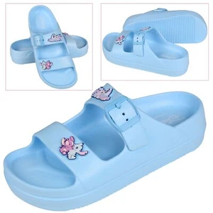 Disney Stitch Damen Schaumstoff-Badelatschen, leichte Badeschlappen mit dicker S - Bild 1 von 8