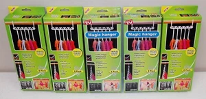 5- MAGIC (Wonder) HANGER Confezione da 8 Armadio Salvaspazio Organizzazione Visto in TV LOTTO - Foto 1 di 4