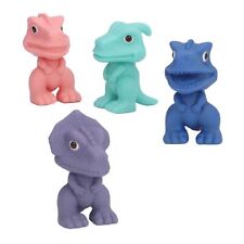 5 sztuk Baby Bad Dinozaur Zabawka wczesna edukacja Silikon Zwierzę Zabawka Kolorowe
