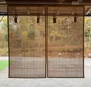 Japanese Misu Sudare Window Screen set Shade Blind Tea Ceremony 168×88cm - Picture 1 of 9