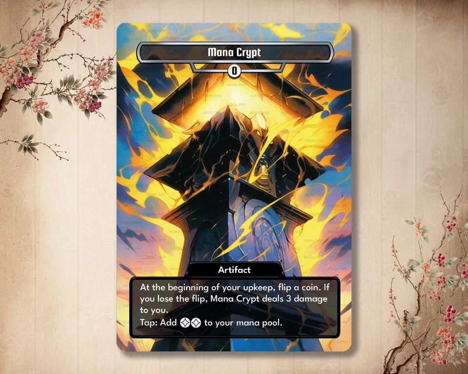 Mana Crypt - High Quality Custom Card [ Alternative Custom Art ] - Imagen 1 de 1