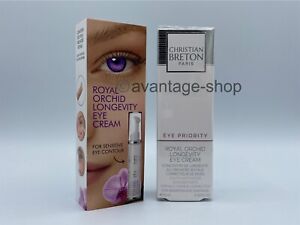 🔆CHRISTIAN BRETON Eye Priority Royal Orchid Longevity Eye Cream Konzentrat 10ml
