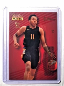 Scottie Barnes-2022 SSP 1/3 Wild Card Matte Chase Red Striped-Touch, #MB-65 Mint - Picture 1 of 19
