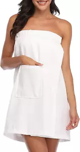 Women Body Wrap Towel Dress Elasticated Beach Bath SPA Soft Shower Towel - Picture 1 of 12