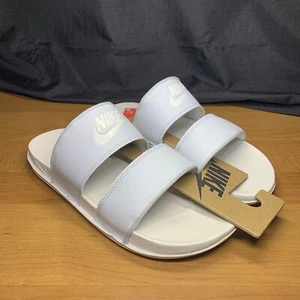 Nike Offcourt Duo Slides Sandals Pure Platinum Sail Women’s Size 10 DC0496-004 - Picture 1 of 6