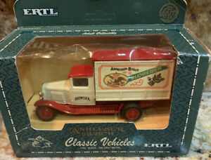 Anheuser-Busch Budweiser Ertl Delivery Truck Collectable Vintage Boxed New 