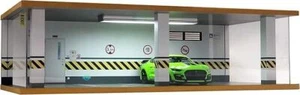 Diorama1/32/18 Garage Model LED Lighting Car Parking Lot Scene Display Model Toy - Picture 1 of 49