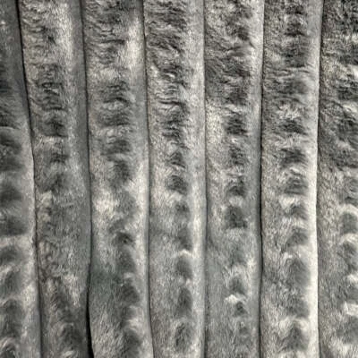 Wide Corduroy Fur Chinchilla Jays Text - Image 1 of 2