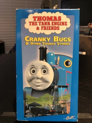 Thomas & Friends Cranky Bugs Other Stories (VHS 1999) BLUE TAPE Tank RARE HTF NM - Image 1 of 4