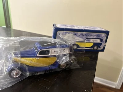 Vintage 1934 Ford Sedan Delivery DieCast Model Goodyear Bank - Image 1 of 3