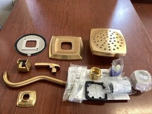 NEW Moen UT3692BG Voss M-CORE 3S Shower Trim Brushed Gold W/Cartridge B312 - Picture 1 of 7